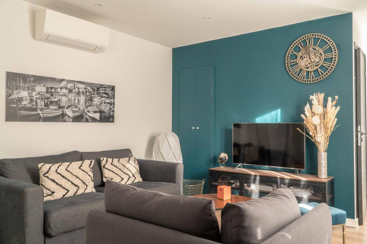 La Palmeraie Galli - Duplex De Charme Sanary-sur-Mer Dış mekan fotoğraf